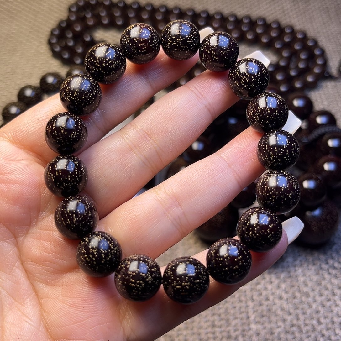 檀香紫檀（小叶紫檀）1.2 17颗爆星