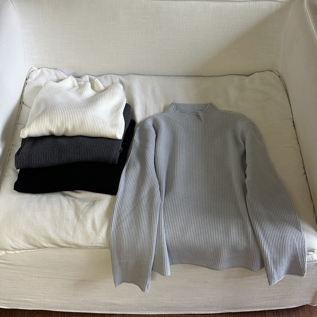 「大昕·一体绒打底」2025冬季韩系基础百搭新款打底衫