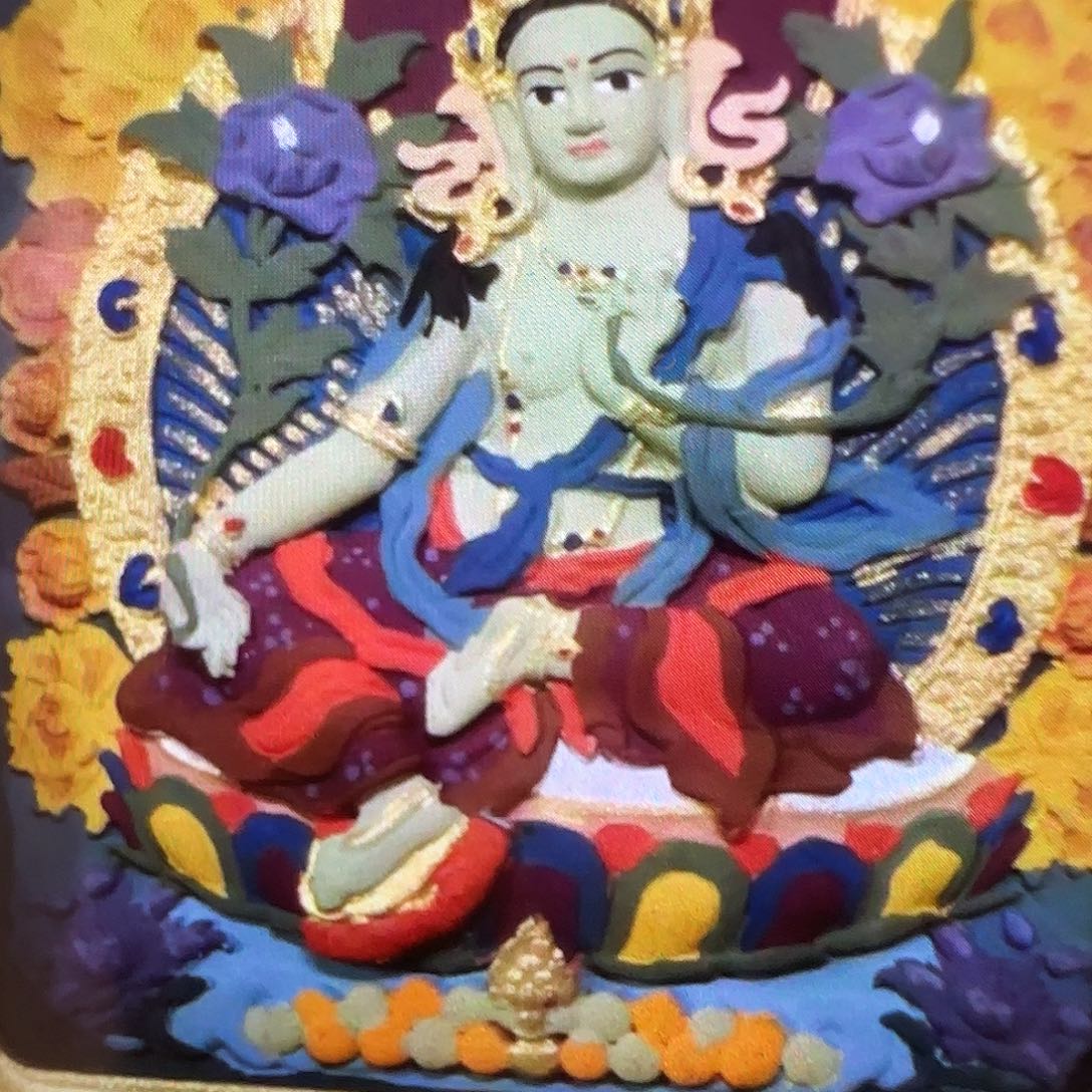 天***8绿度母➕坦诚双面擦擦一尊