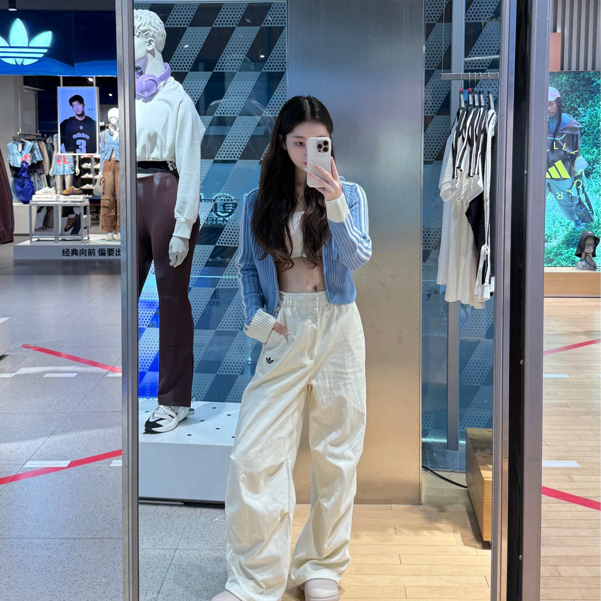 Adidas三叶草STREETW PANT纯棉舒适经典简约灯芯绒运动裤KS5958 2