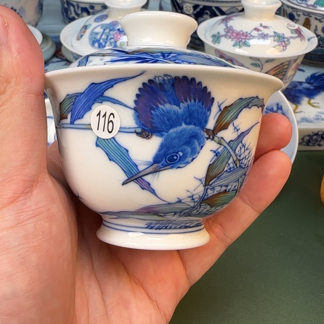 彦祖纯手工手绘茶具116