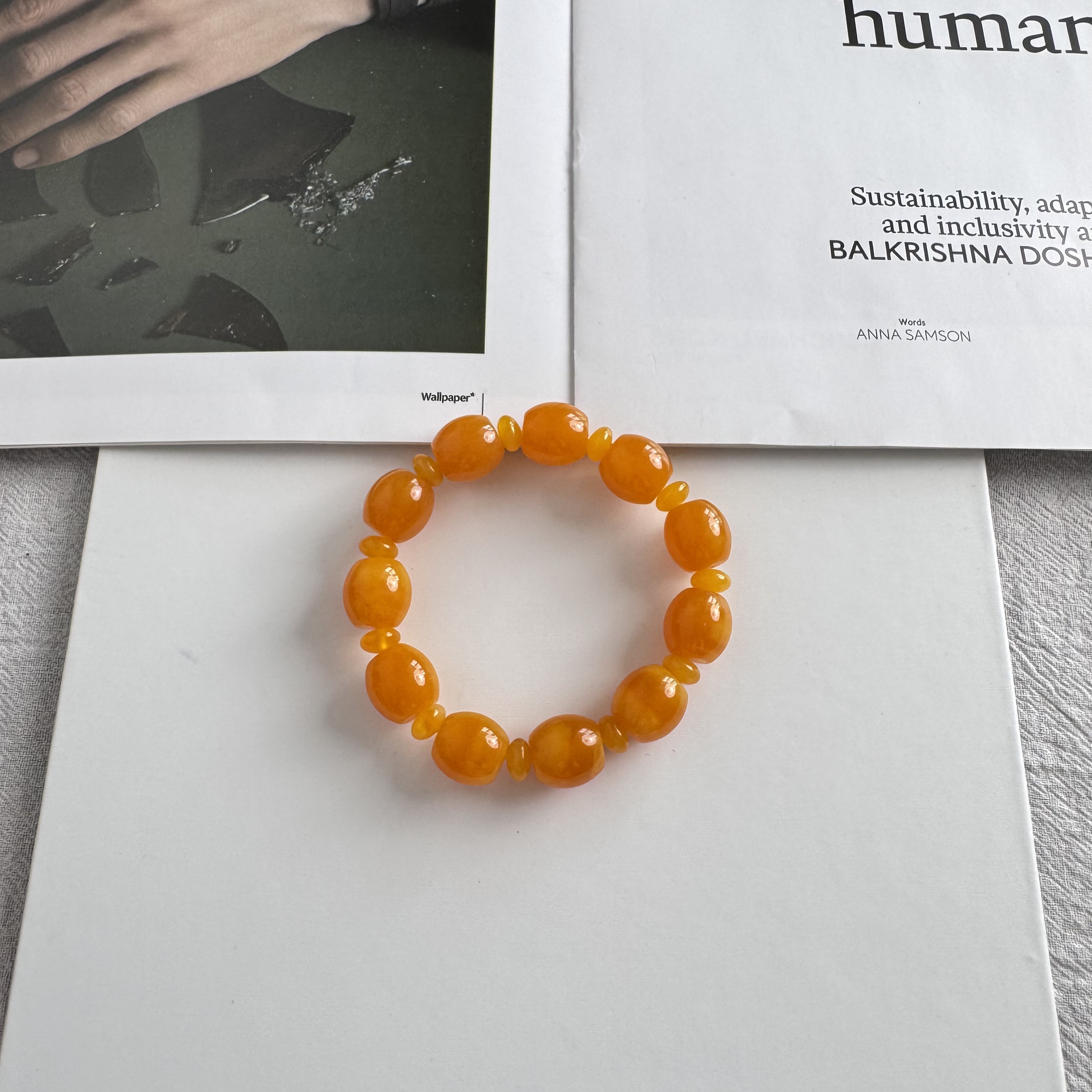 高定珠宝蜜蜡手链14+ZX3061S