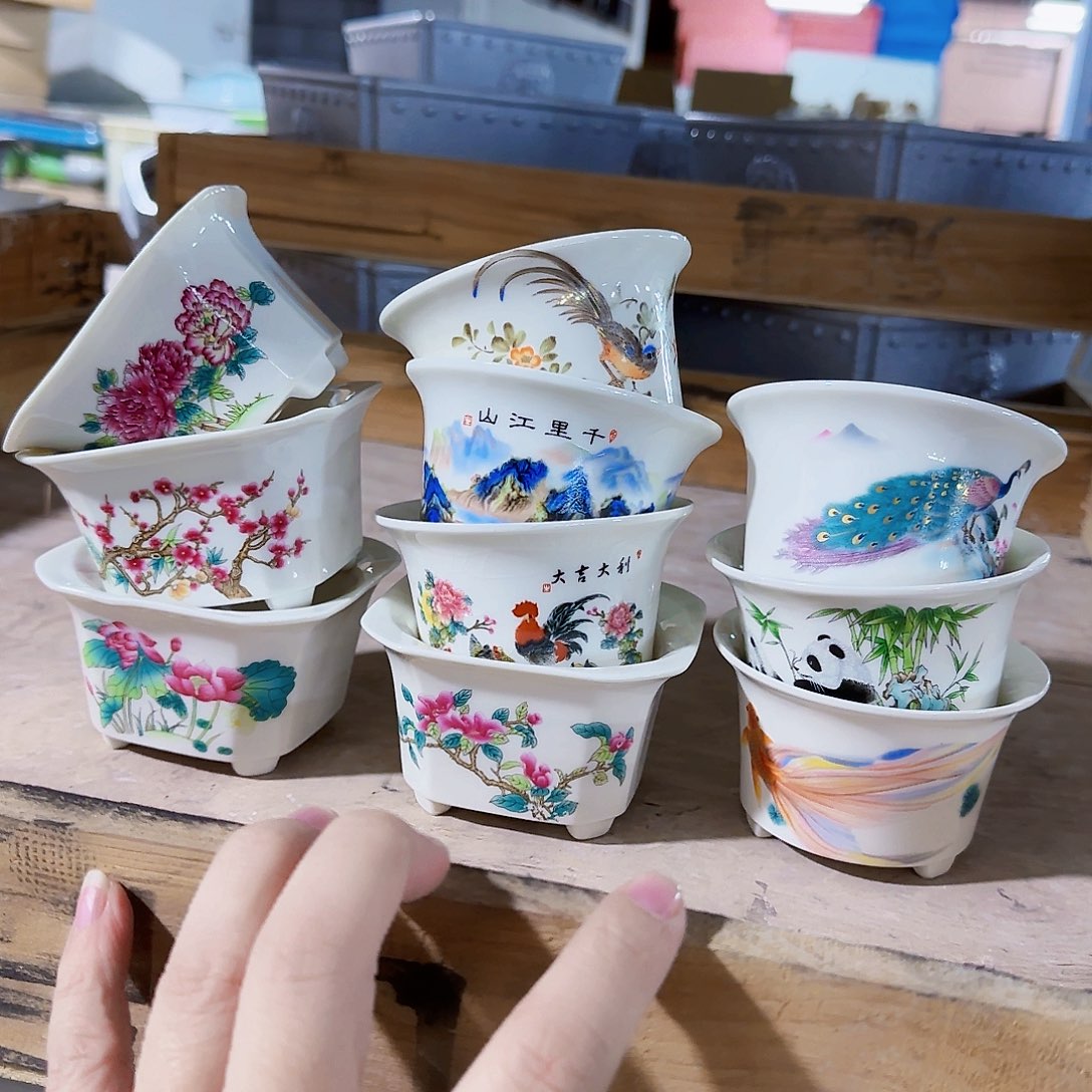 陶瓷陶瓷花盆特价上新