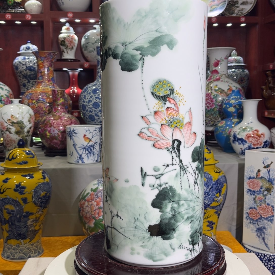 雨***航景德镇陶瓷艺术品景德镇陶瓷