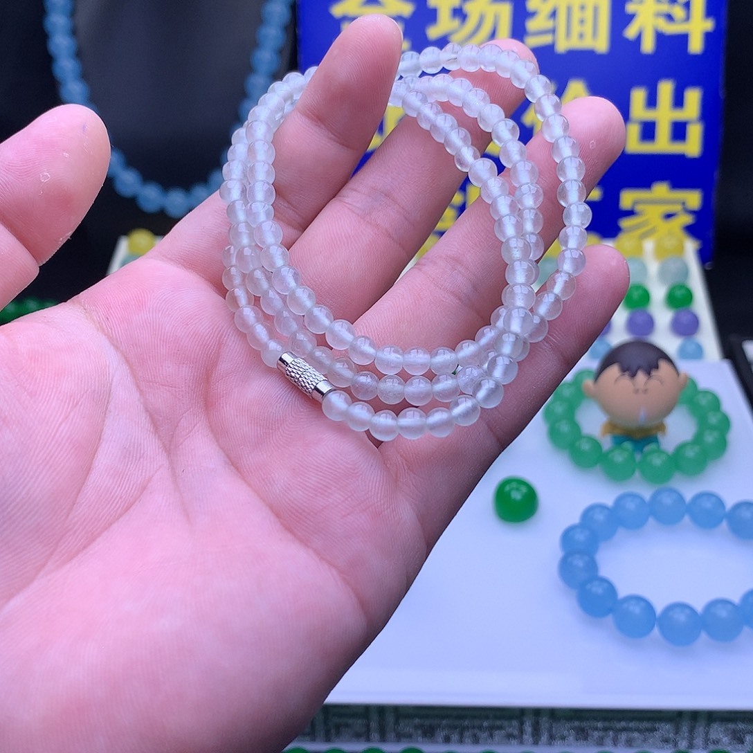 沐***师翡翠散珠翡翠手串2