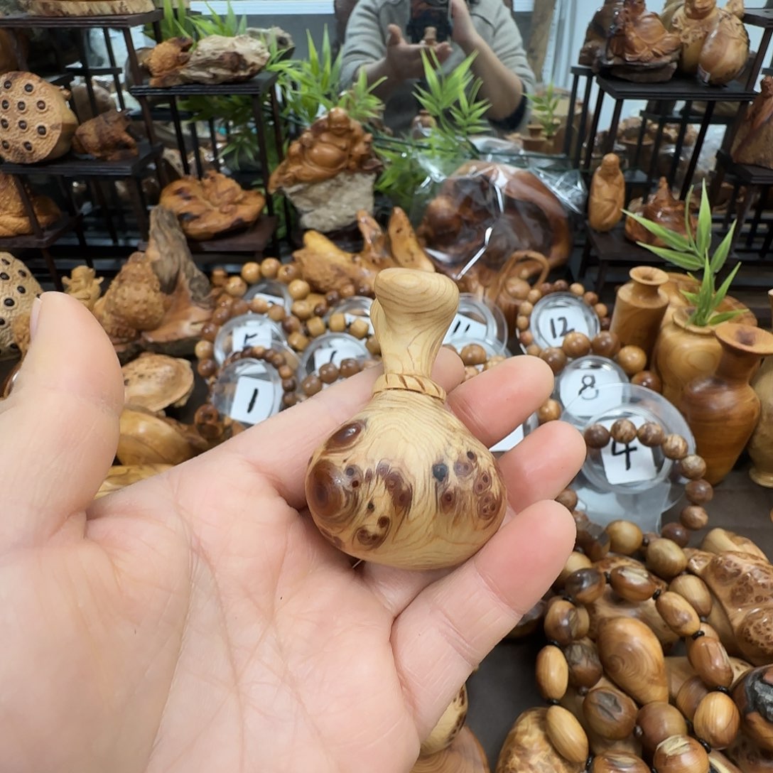 ٩***۶柏木（崖柏）太行崖柏陈化留疤小钱袋