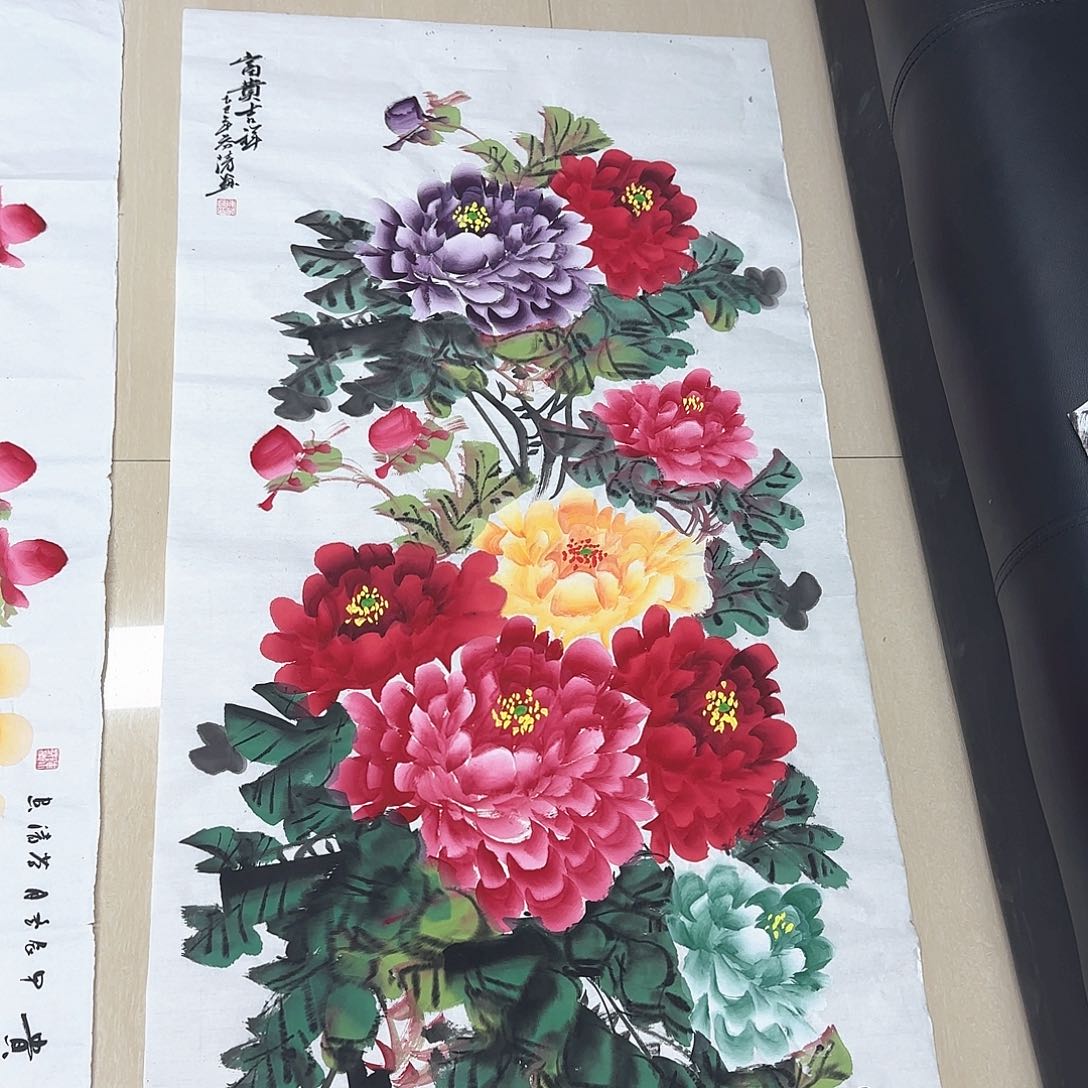 国画国画作品展。国画h