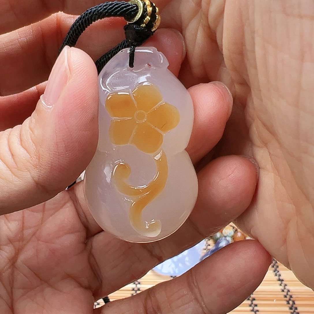 未镶嵌玛瑙/玉髓珠宝半成品