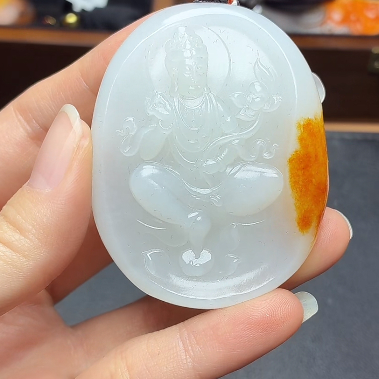 和田玉玉石挂件N1219拍一发一