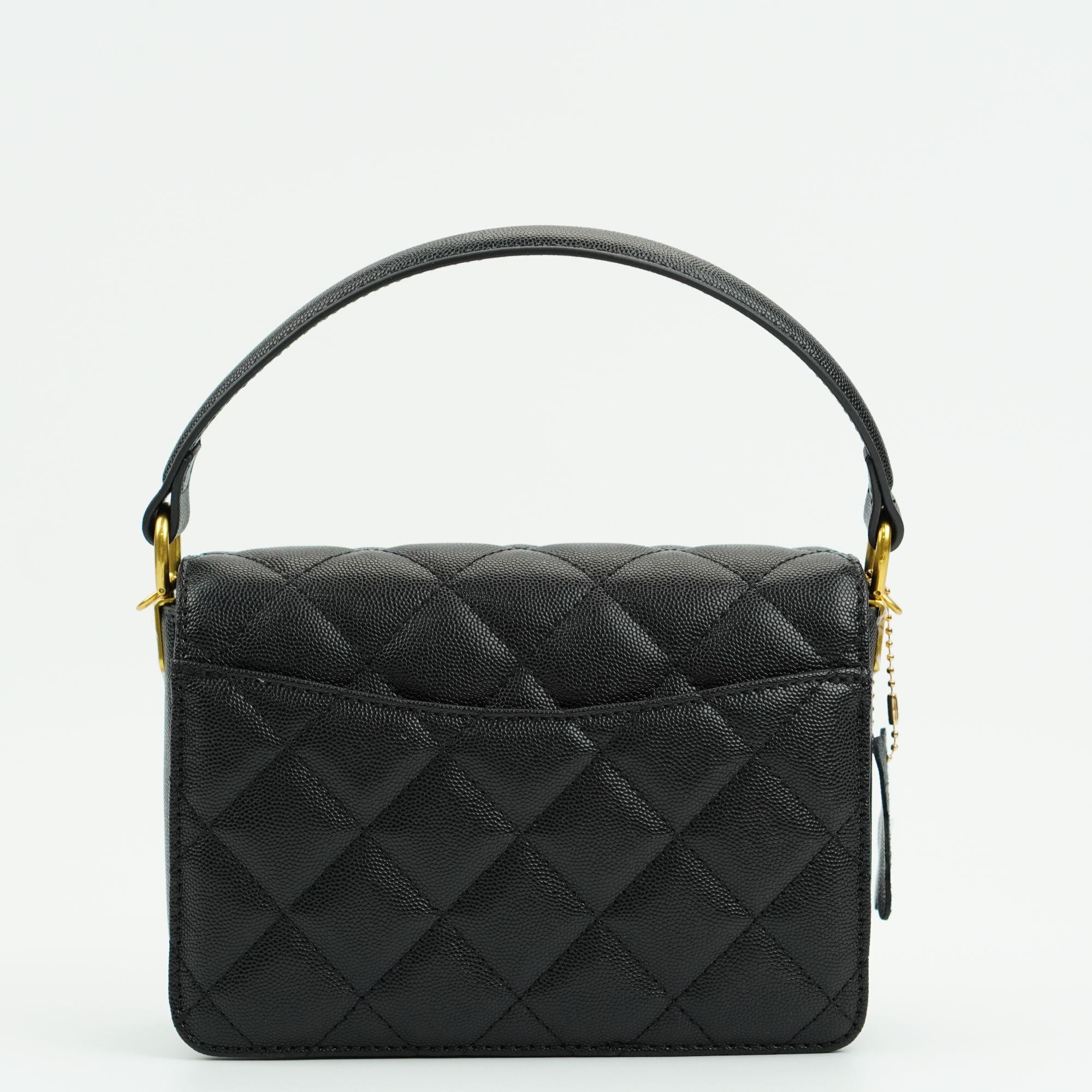 F6320# 新款韩式女黑菱格纹手提包单肩包斜挎包