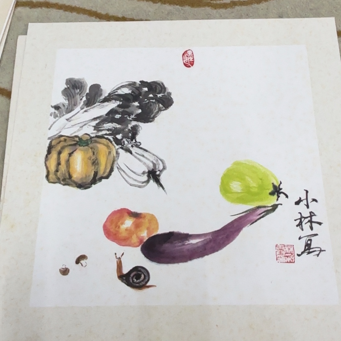 国画国画老师作品刘