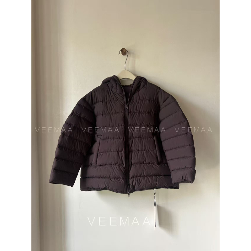 【Veemaa】小天鹅 定制款加厚保暖90白鹅绒大骨架鹅绒服衣长69cm 