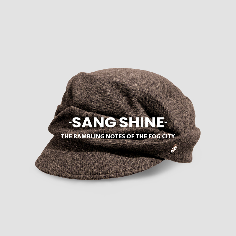 【雾都漫记】羊毛桑蚕丝混纺报童帽立体加深帽身时尚百搭