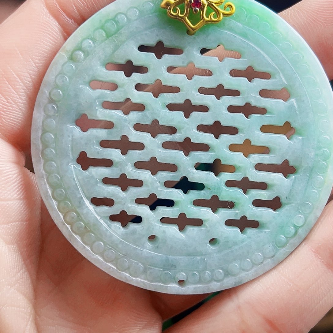 颈饰银S925镶嵌翡翠多样性