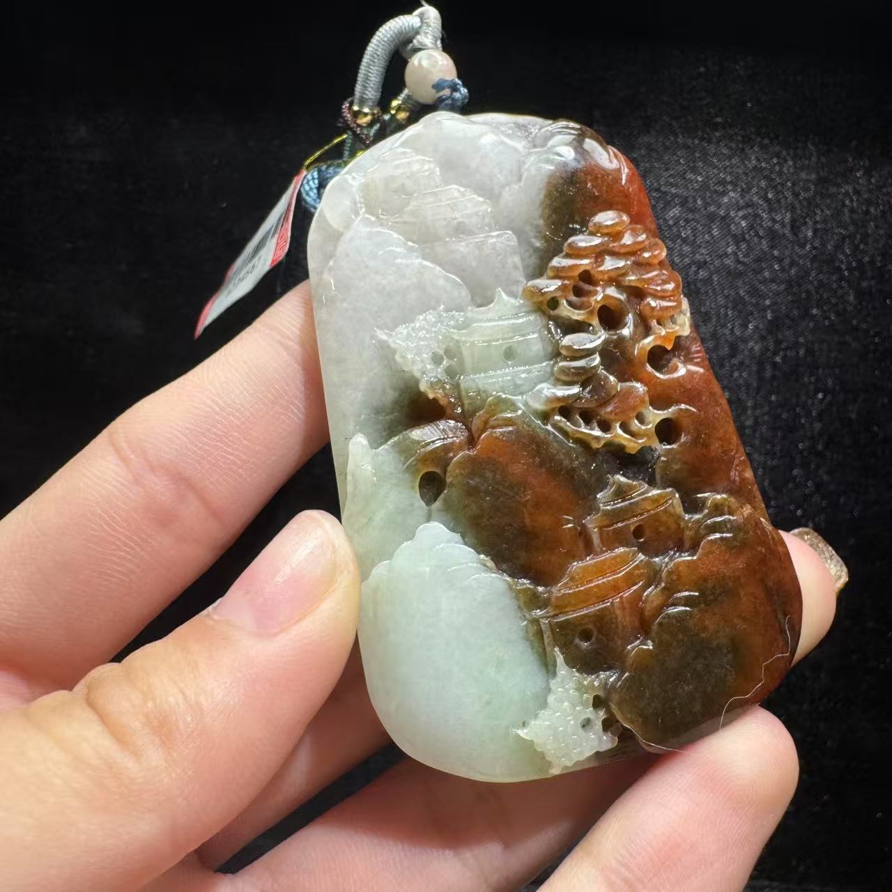 天然A货翡翠  D25