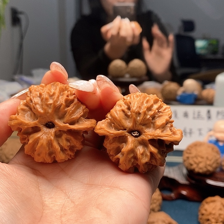 文玩核桃把件苹果43