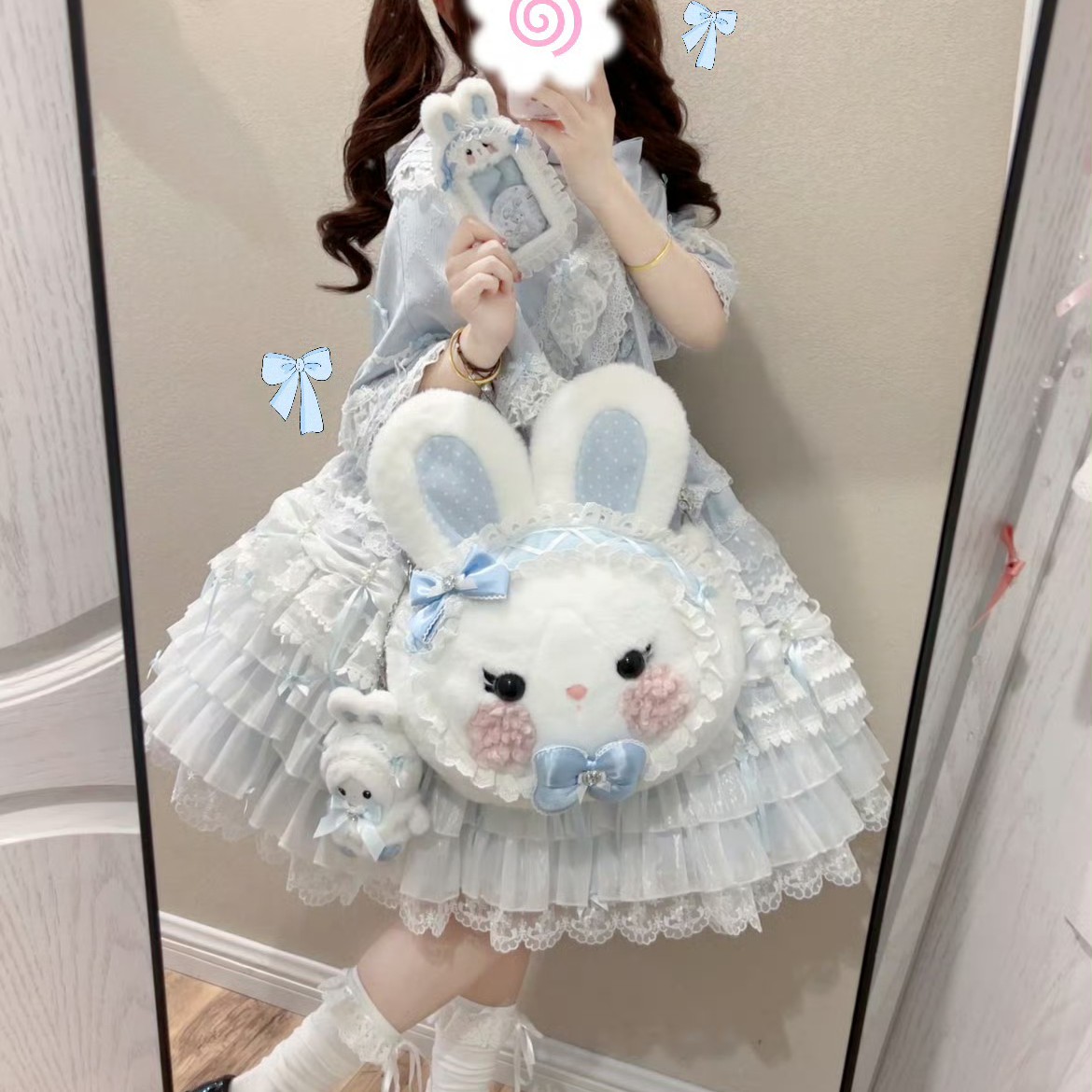 洛丽塔MOMO物语系列古早系大脸包