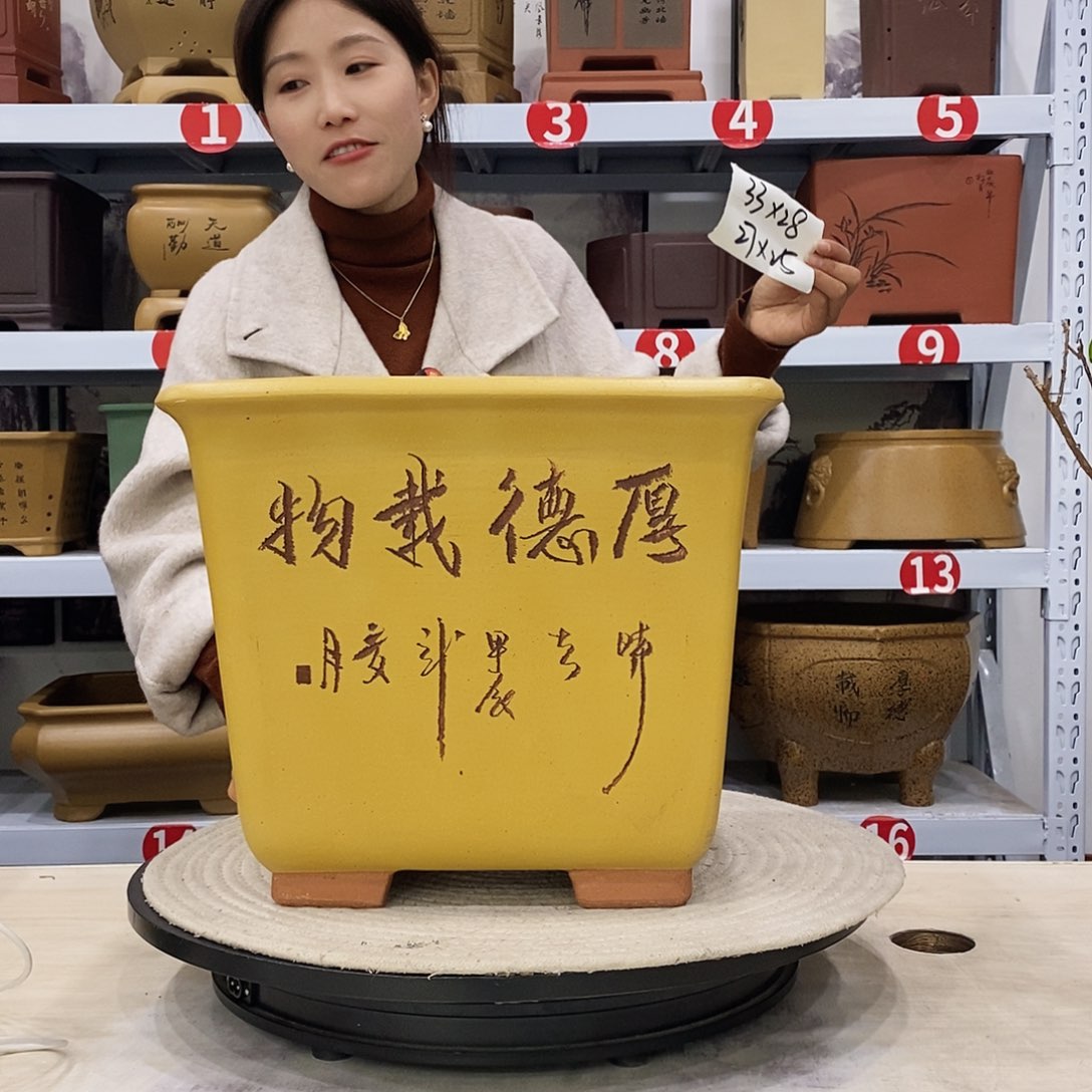 紫砂花盆紫砂花盆