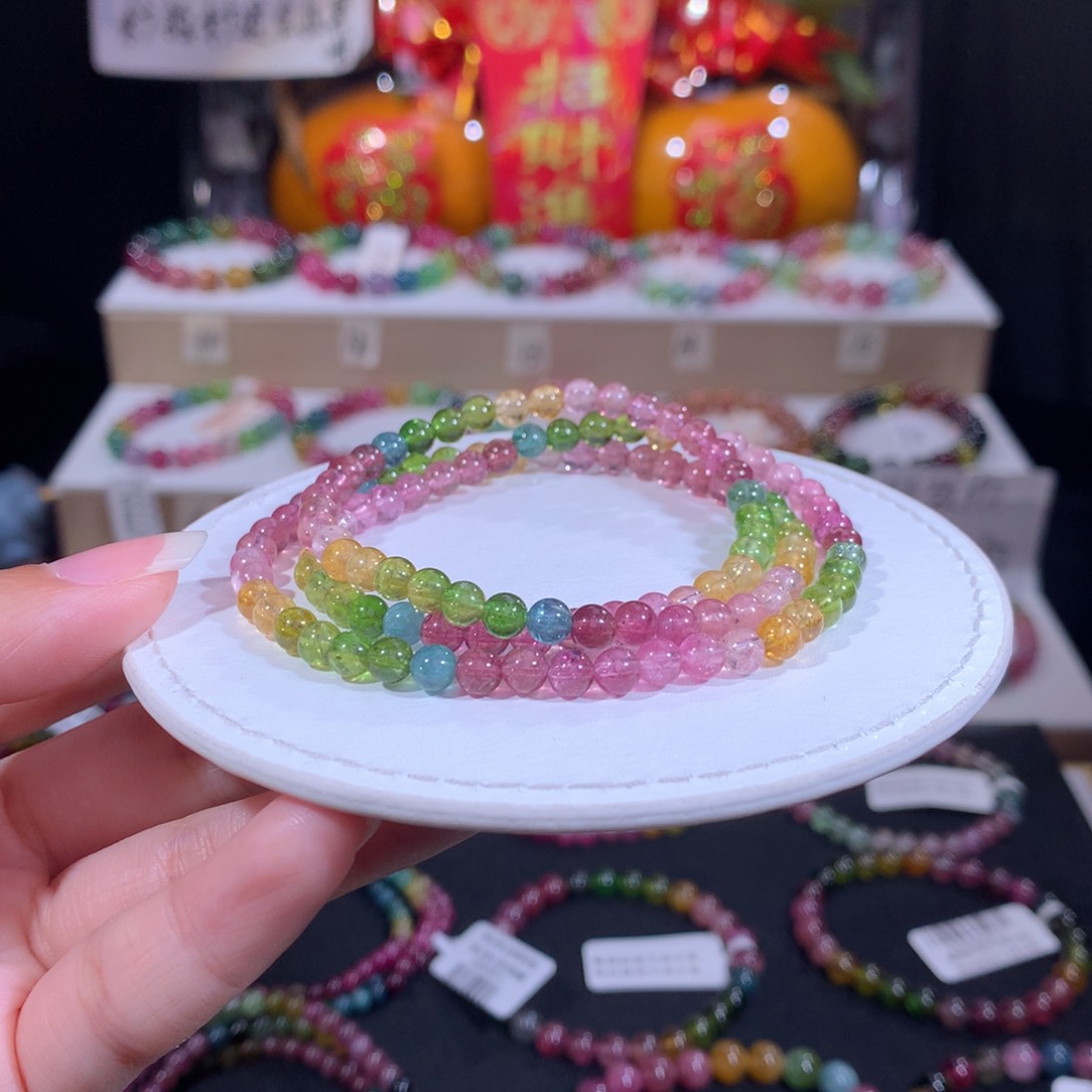 碧玺手链未镶嵌碧玺