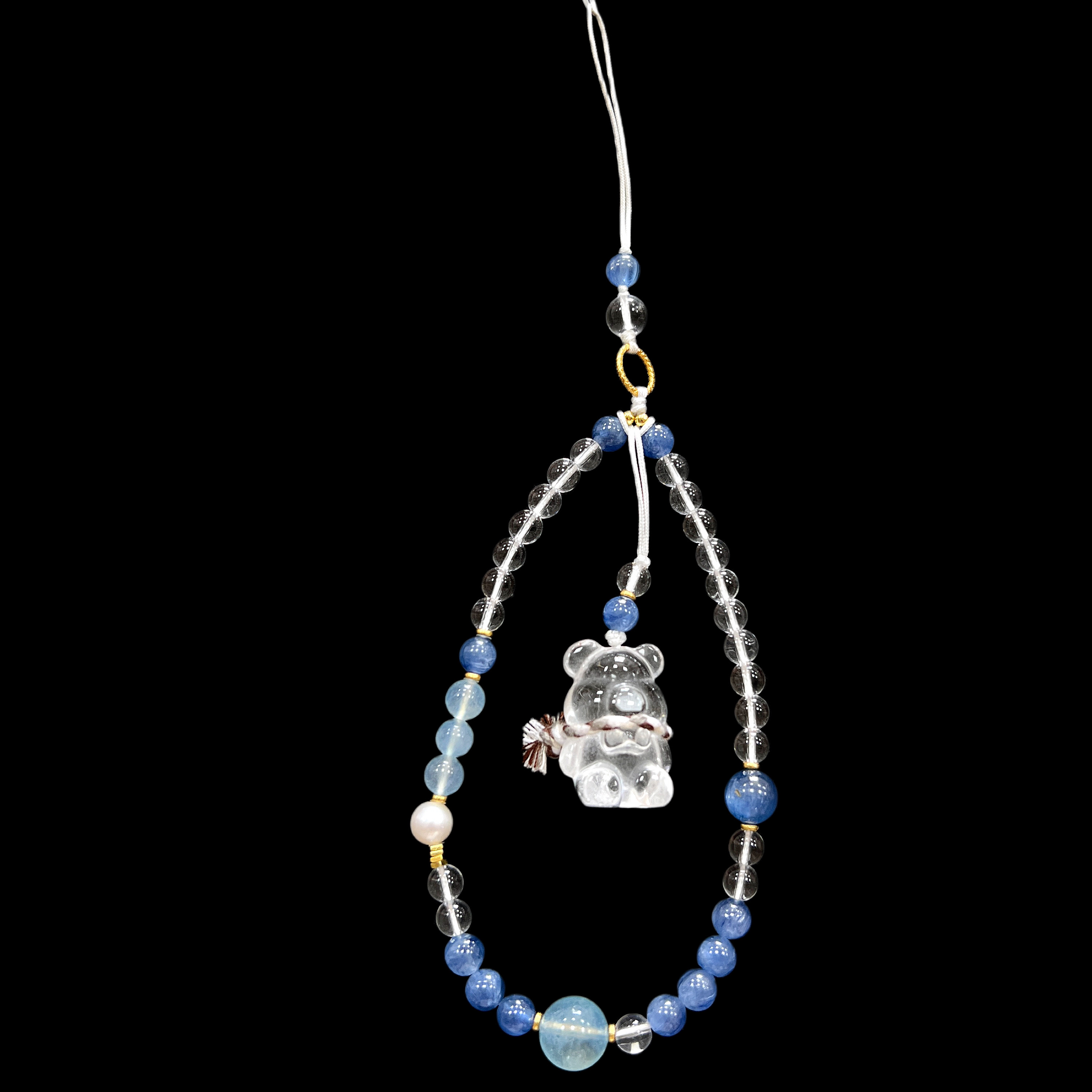 7359水晶手机链孤品