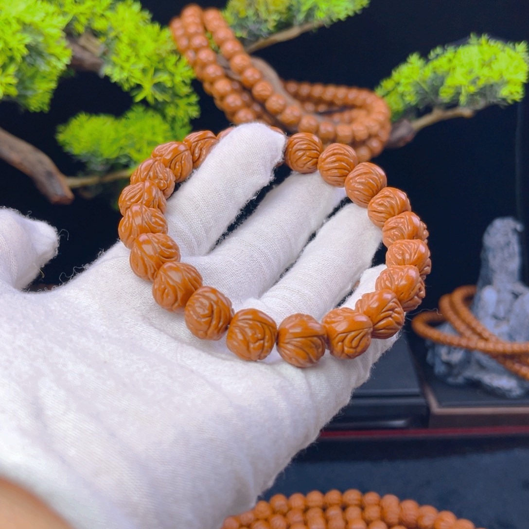 桃核吊坠野生桃核