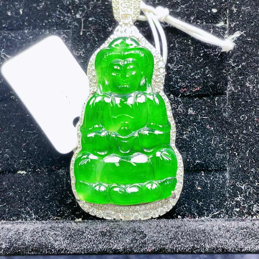 翡翠颈饰未镶嵌45，