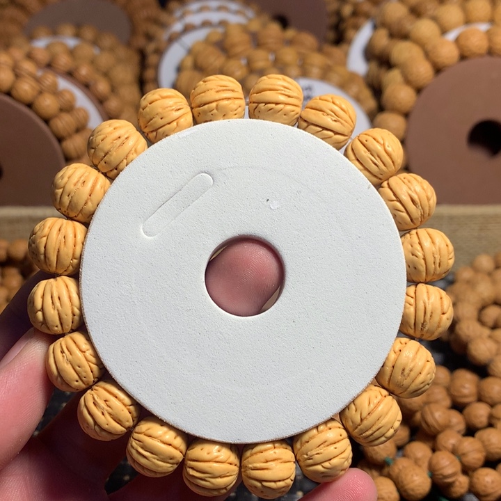 大****桃核手串16#盘锦黄桃