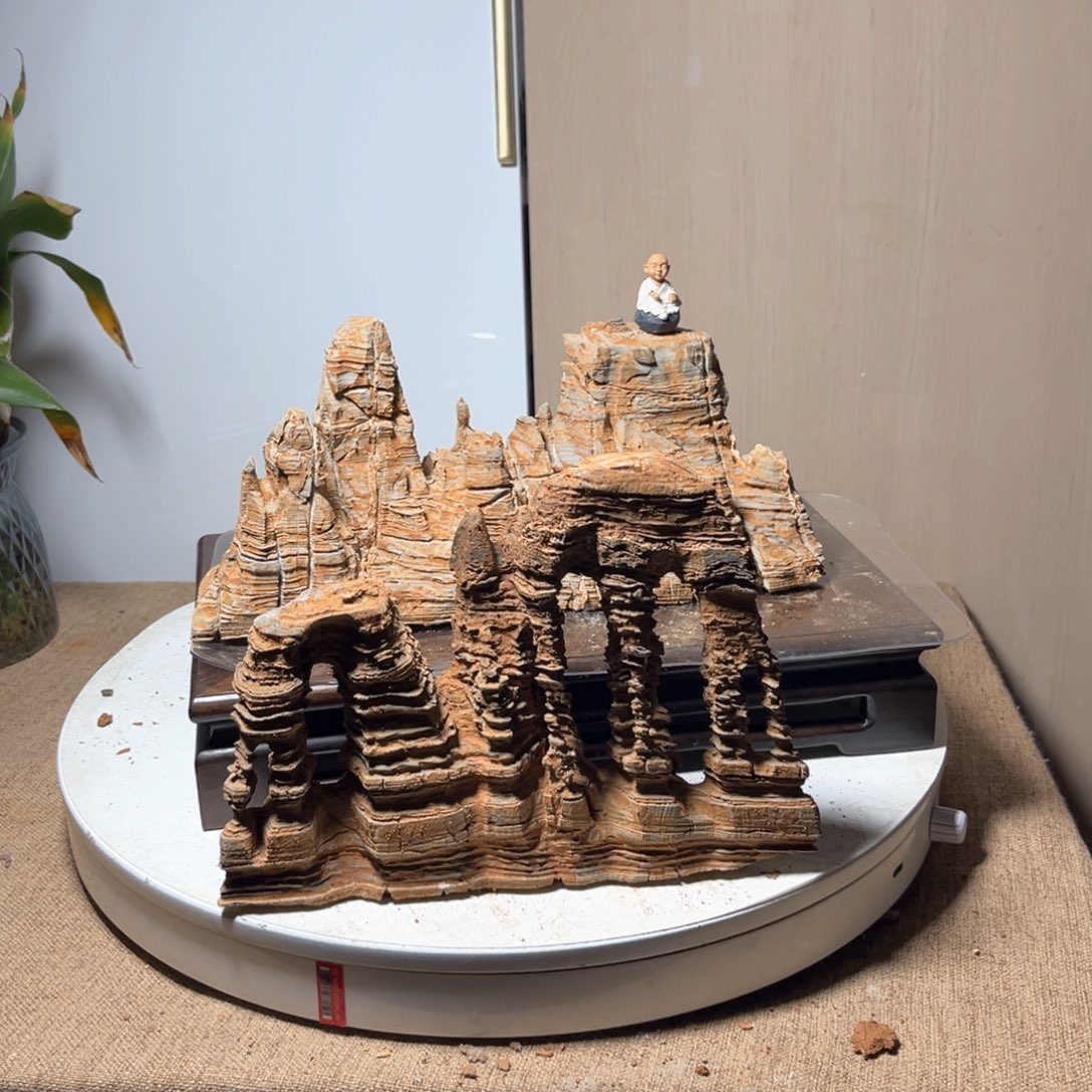 石材D*生灵璧石摆件摆件