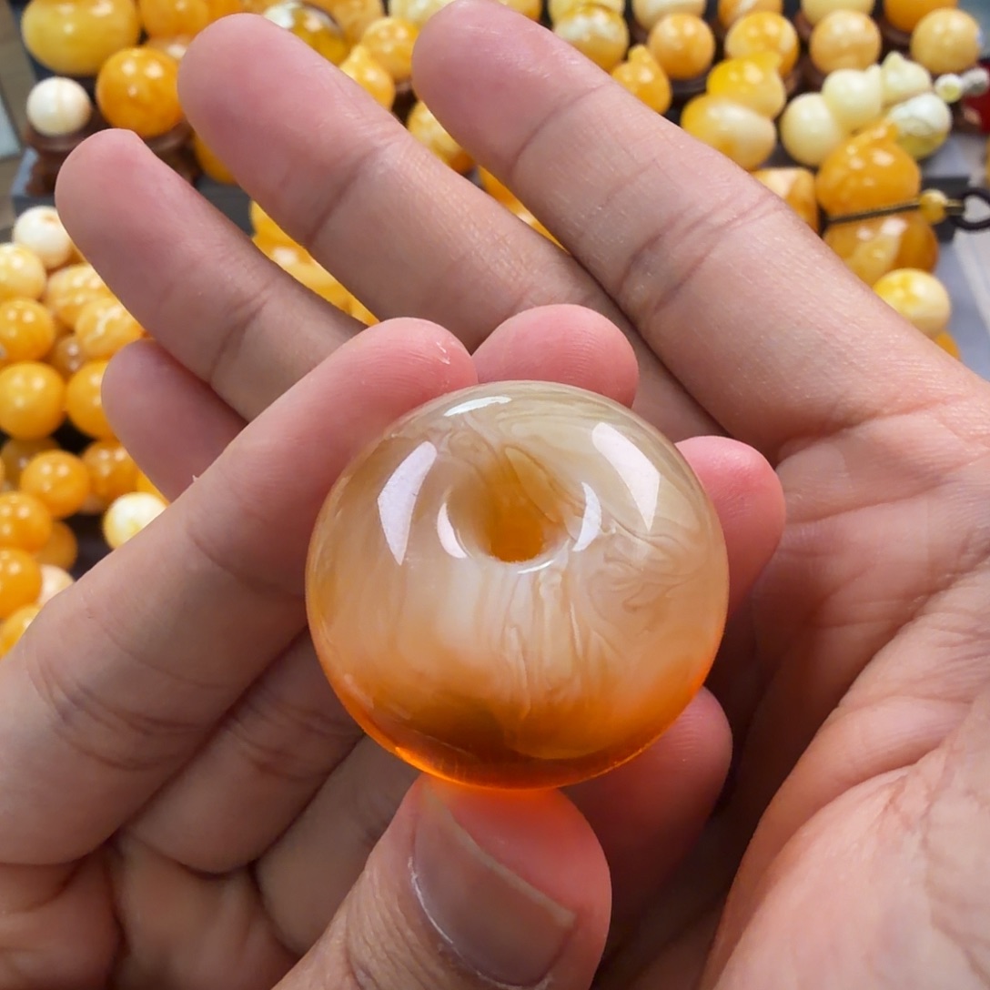 琥珀未镶嵌珠宝奇石12g