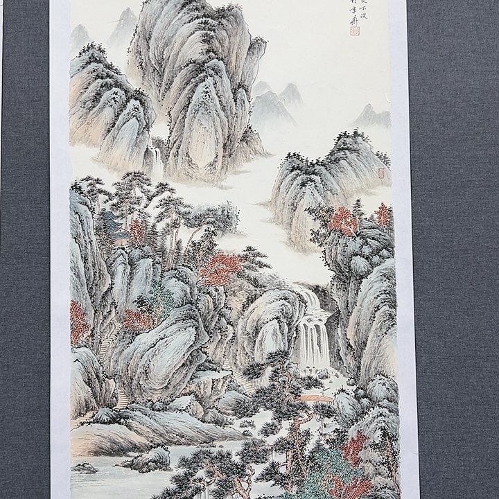 国画书画作品多次
