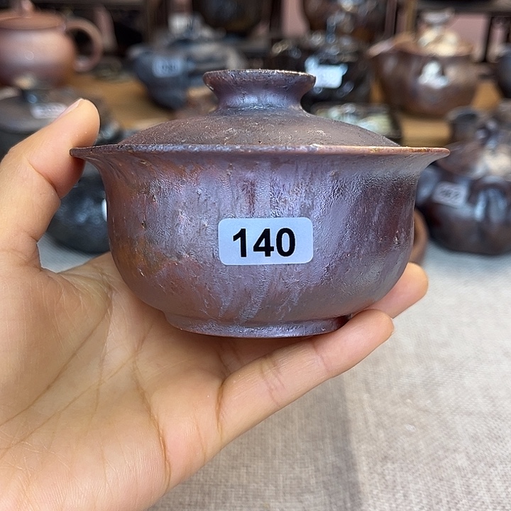 裸柴烧陶瓷手工茶器