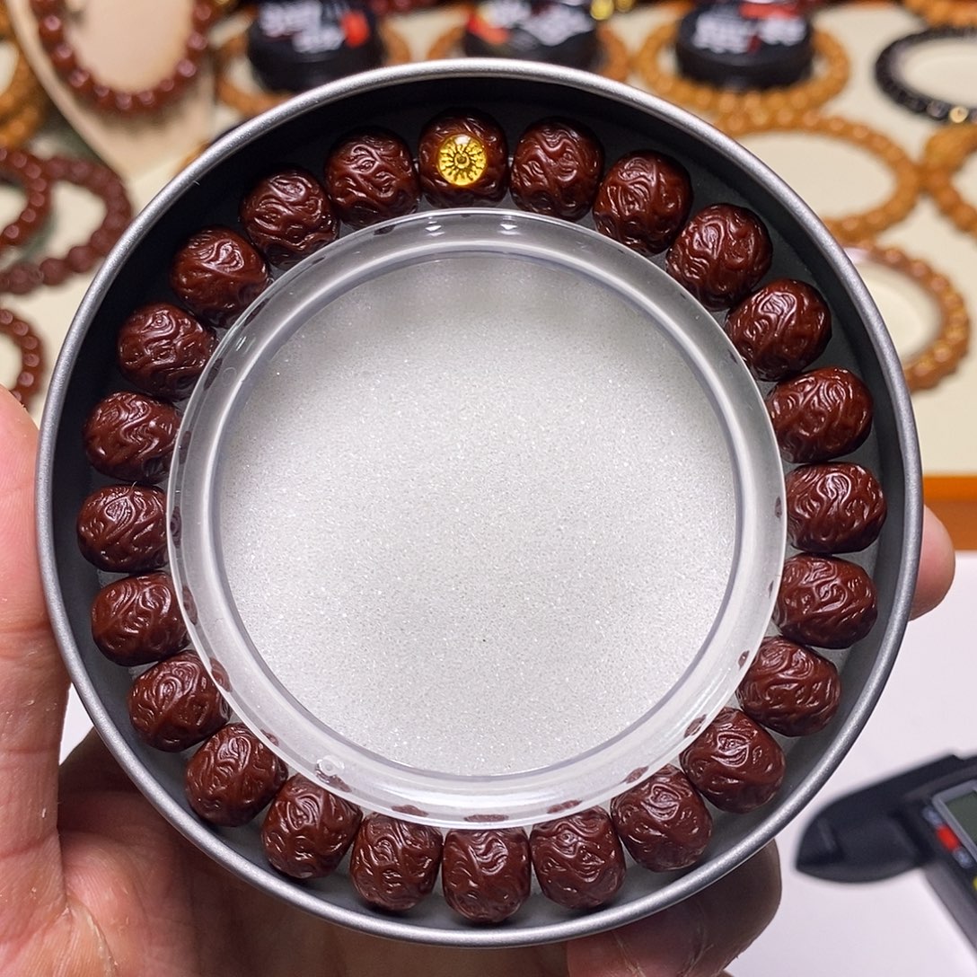 手串猴头核桃全品单标款机刷玄虎 尺寸11左右 龙岩料