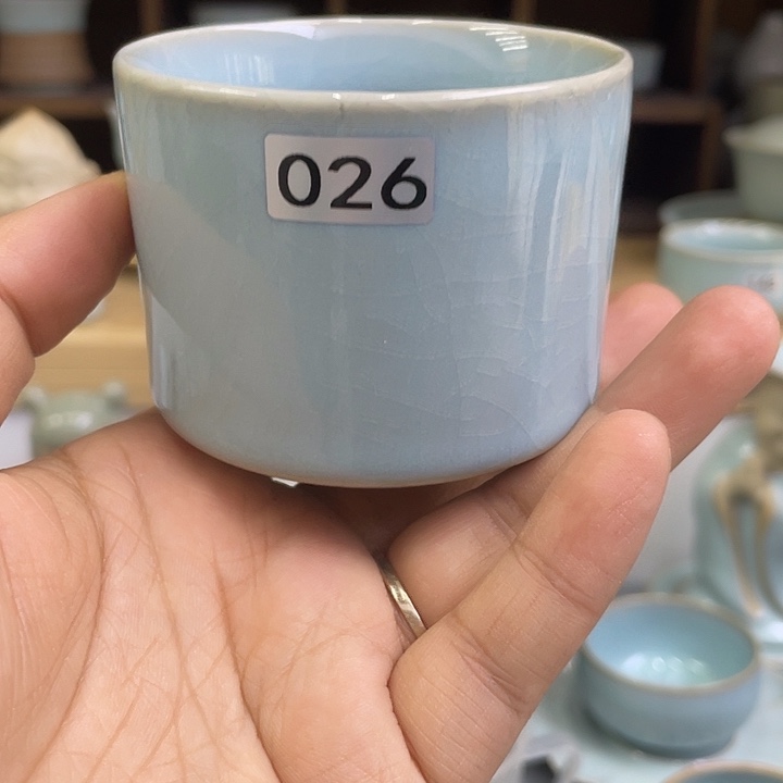 杯子微瑕手工扳指杯