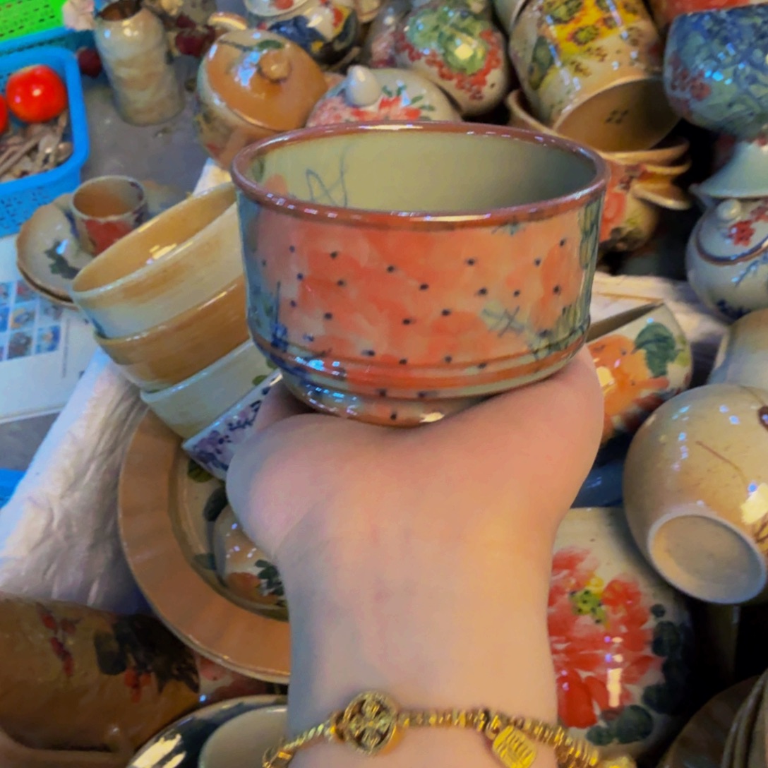 瓷片景德镇陶瓷手工手绘