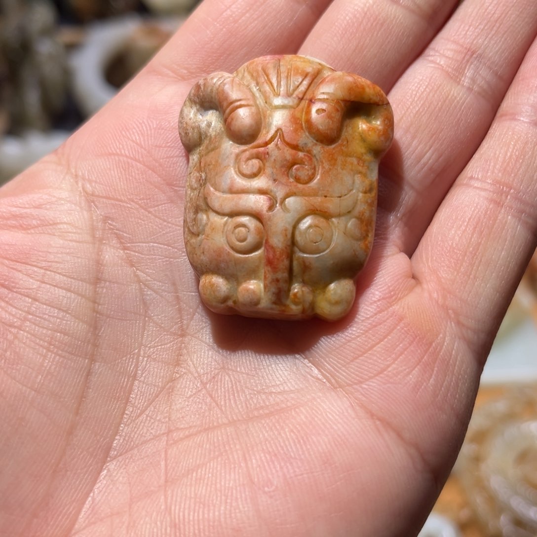 和田玉挂件未镶嵌