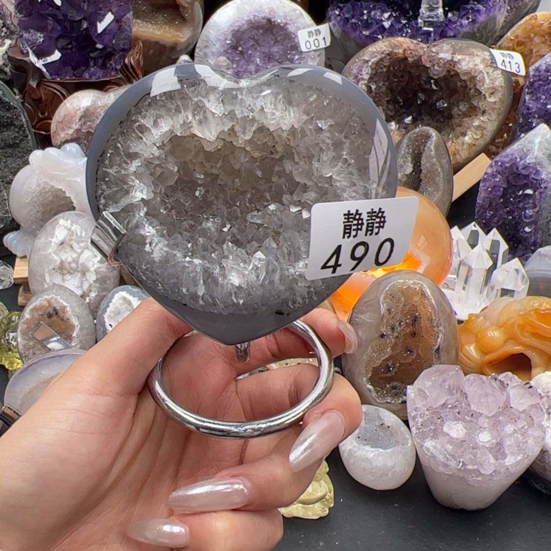 未镶嵌大型摆件（非配饰）紫晶490