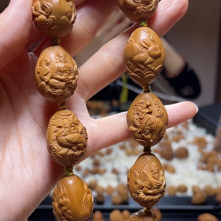 橄榄核手串/手链十二生肖