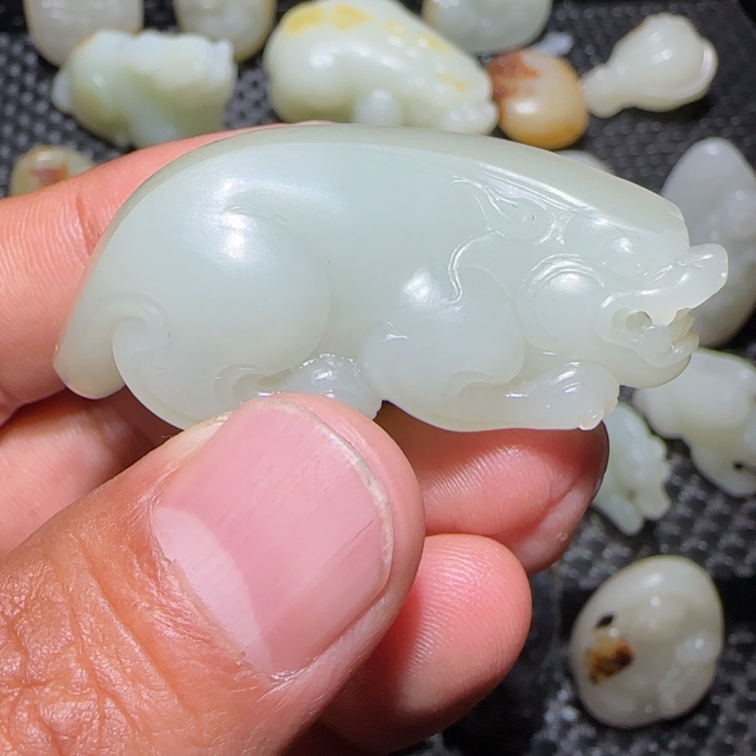 和田玉挂件未镶嵌熋*?