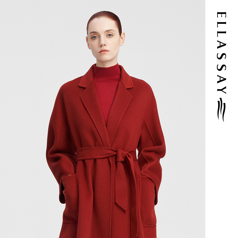 【粉丝专享】歌力思新款羊驼毛套头针织衫女EWF343M00200