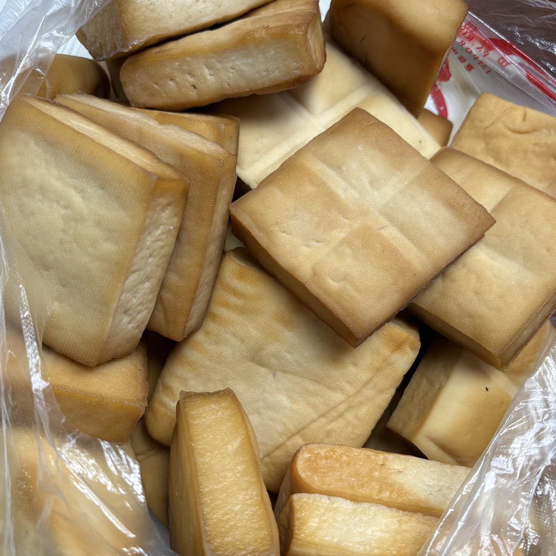 松滋农家正宗自然晾晒干豆腐/豆泡/自然风干3斤包邮