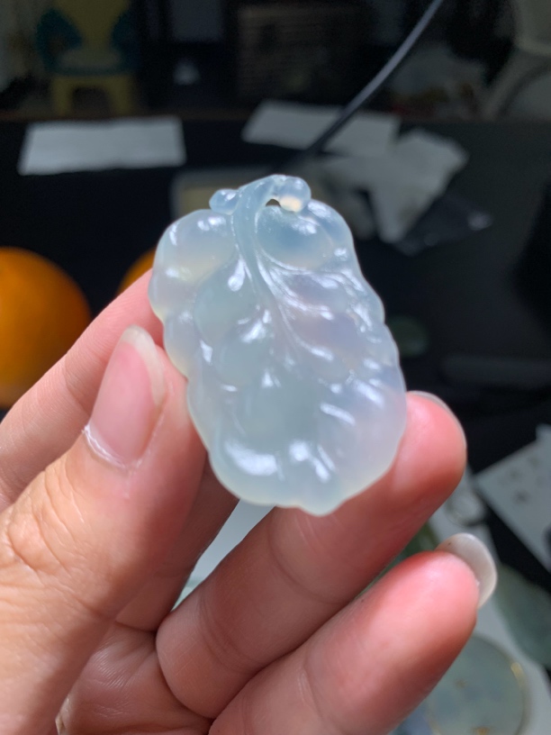 翡翠毛货冰叶子无鉴赏期