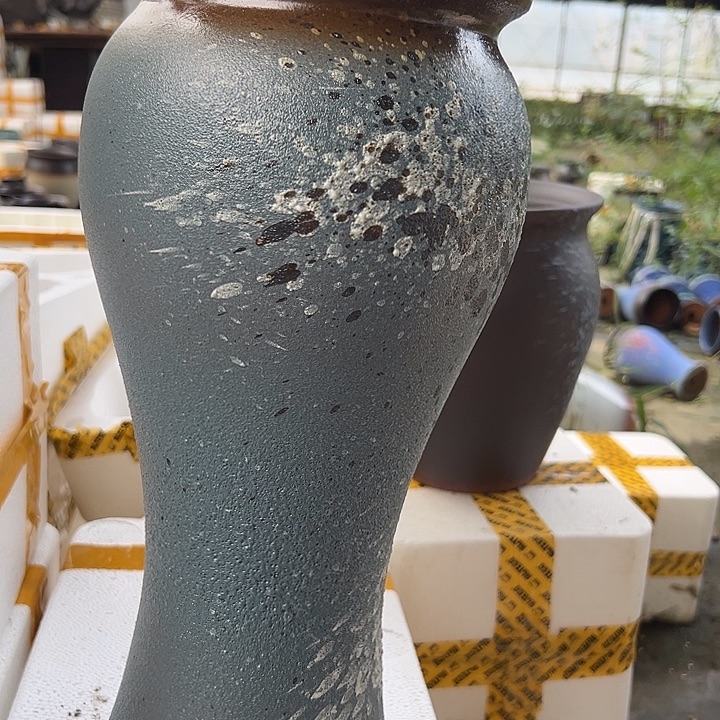 紫砂花盆高度40口径18