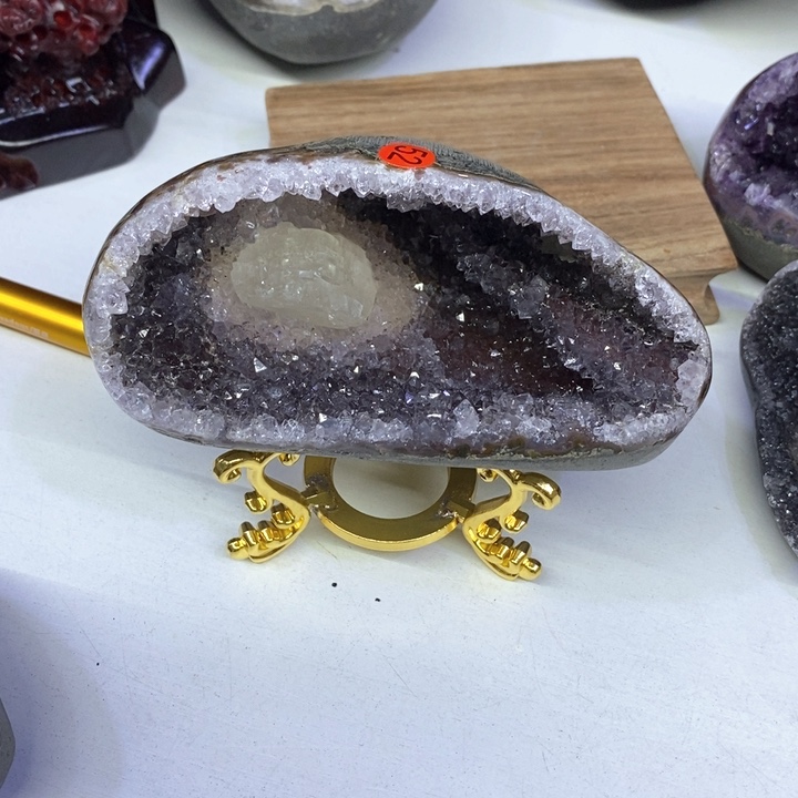 紫晶摆件未镶嵌卓*莹