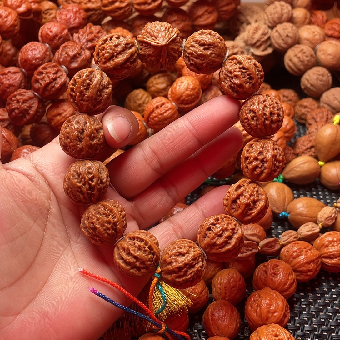 手串文玩核桃粗筋