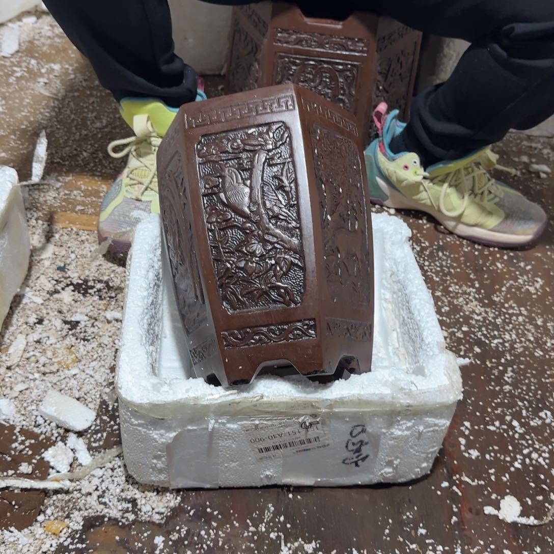 紫砂花盆口径20.25口径