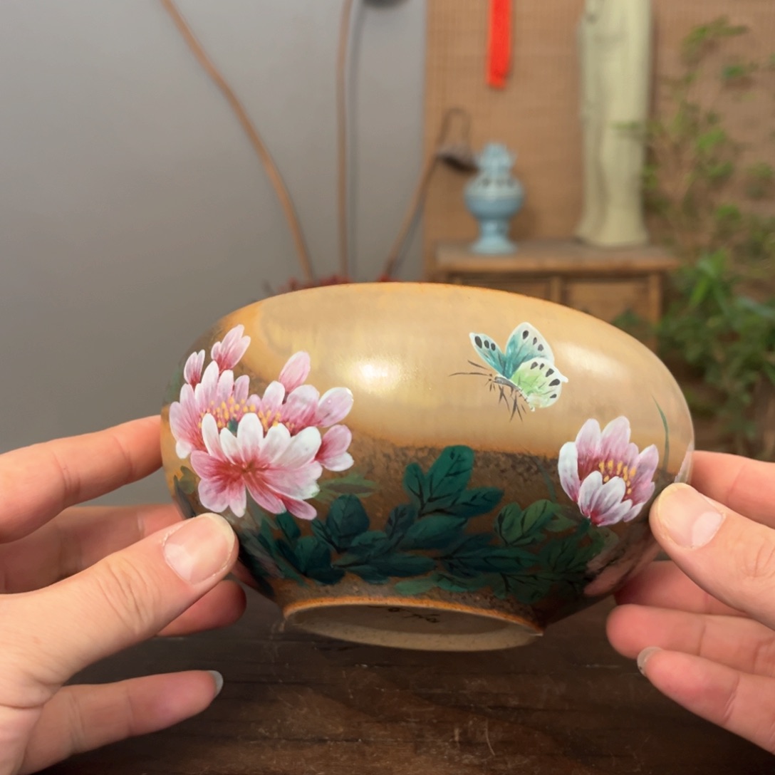 瓷片纯手工柴烧制作工艺