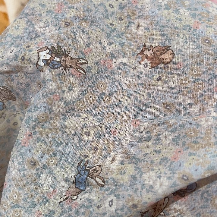 吴***了无纺布全棉高支棉彼得兔1m