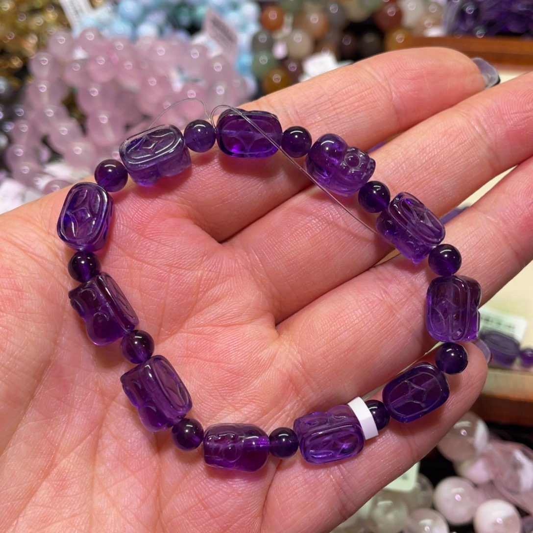 水晶手链未镶嵌乌拉圭貔貅