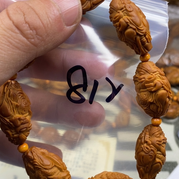 橄榄核手串/手链橄榄核雕工艺手串