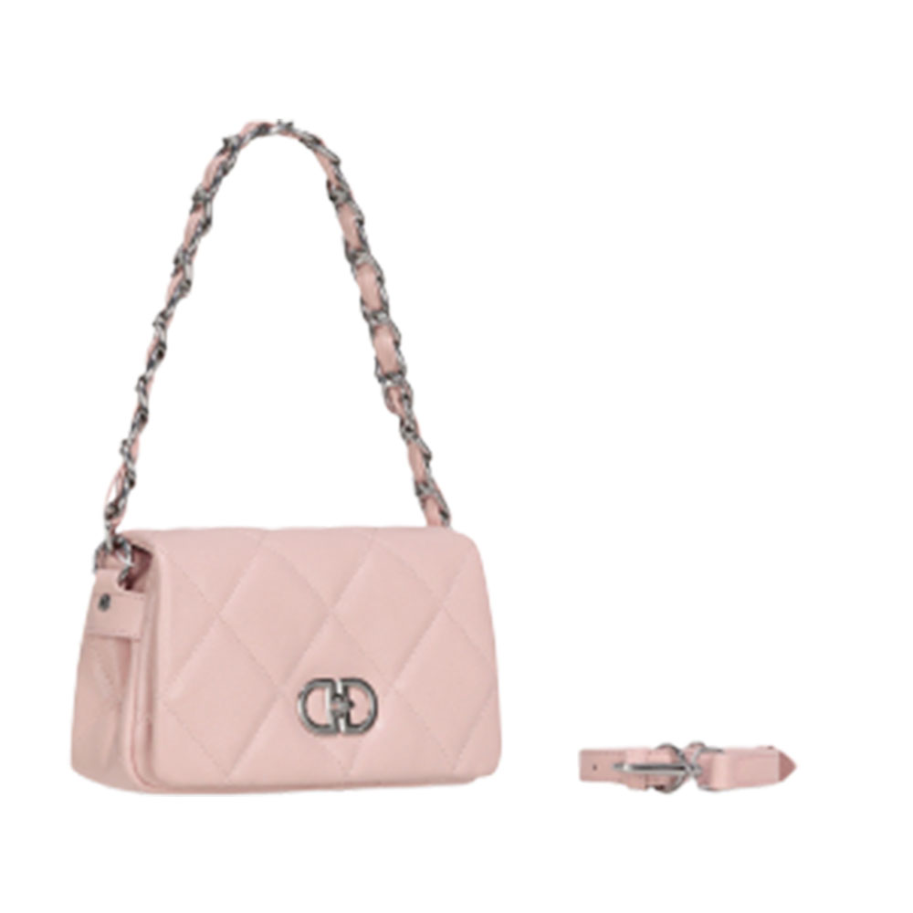 佑一【RAIN.CUN】GQ-8875-浅粉斜挎女包